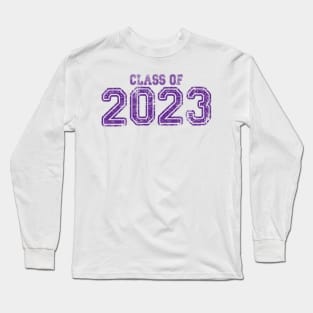 Varsity Purple Class of 2023 Long Sleeve T-Shirt